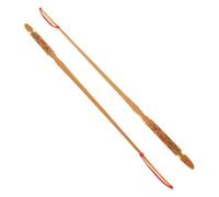 ibasenice 2pcs Dulcimer Bamboo Hammers Lightweight Yangqin Practice Tools Musical Instrument Parts with Even Striking Force for Precise Performance and Enhanced Sound
