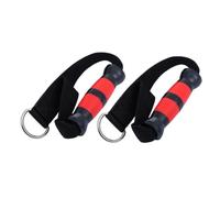 ibasenice 2Pcs Durable Fitness Grip Handles for Resistance Bands Versatile Workout Accessory for Pull Downs Pull Ups Strength Training Heavy Duty Material for Gym Enthusiasts