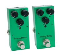 ibasenice 2pcs Effect Processor for Electric Guitar Single Block Guitar Effector Delay Echo Practical for Musical Instrument Accessory