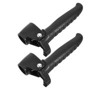 ibasenice 2pcs Elderly Cane Side Handles Replacement with Cushion Grip for Senior Mobility Support, Walking Aid Accessories for Standing Assistance and Comfortable Hold