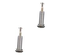 ibasenice 2pcs Electric Guitar Cylinder Jack Barrel Jack Input Plug Socket for Bass Output for Studio Recording and Live Performances