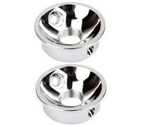 ibasenice 2pcs Electric Guitar Jack Plate Jack Socket Metric Threaded Screws for Guitar Accessory