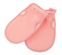 ibasenice 2pcs Exfoliating Gloves with Dual Sided Design for Gentle Cleaning, Polyester Bath Mittens Suitable for Daily Use, Body Exfoliator Glove for Men and Women Shower
