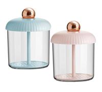 ibasenice 2pcs Face Wash Foaming Tool Bubble Maker Skincare Lightweight Porous Ps Pp Abs Material for Traveling Outdoors