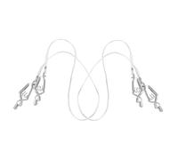 ibasenice 2pcs Fencing Head Line Connectors Lightweight Fencing Mask Cord Clamp Essential Sport Equipment for Foil and Sabre Athletes Durable and Portable Gear
