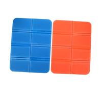 ibasenice 2pcs Folding Camping Seat Pad Lightweight Portable Outdoor Sitting Cushion for Hiking Backpacking Picnic with Compact Design