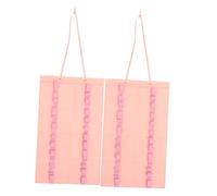 ibasenice 2pcs Folding Felt Drumstick Storage Bag for Karate Belt Display Rack Multi-use Wall Holder Portable Organizer for Taekwondo Wrestling Equipment