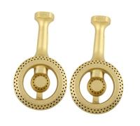 ibasenice 2PCS Gas Stove Burner Caps Heavy Duty Cast Iron Replacement Heads for Kitchen Cooking Accessories Easy to Clean Low Maintenance Wide Compatibility