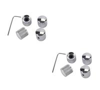 ibasenice 2pcs Gda Metal Dome Tone Tunning Knob Hexagon Screws Lock Volume Control Buttons for Electric Guitar Bass for Effect Pedal and Knobs for Guitar Designed for and Scenarios