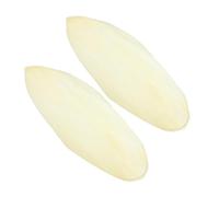 ibasenice 2pcs Goatskin Drum Covers White 350mm Diameter Lightweight and Sturdy Delicate Surface Treatment for African and Percussion Drum Replacement