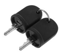 ibasenice 2Pcs Golf Cart Starter Ignition Key Switch Replacement for Club Car Electric Scooter Tractor Vehicles, Universal Key Ignition Switch for Mobility and Utility Carts