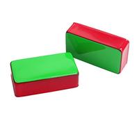 ibasenice 2pcs Guitar Accessory Fully Enclosed Pickup Metal Cover Brass Single Coil Pickup for Electric Guitars Humbucker Cover