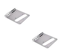 ibasenice 2pcs Guitar Bridge Plate Top-loading Plate for Electric Guitars String