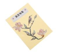 ibasenice 2pcs Guitar Flower Sticker Headstock Decal for Guitar Decorative Vinyl Sticker for Inlay and Custom Designs