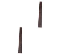 ibasenice 2pcs Guitar Fretboard Blank Plate Fret Semi-finished Fingerboard Diy Unusual for Guitar Players