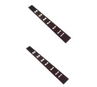 ibasenice 2pcs Guitar Neck Solid Fretboard Shell Inlaid Surround for Acoustic Guitars for and Style