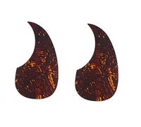 ibasenice 2pcs Guitar Pickguard Scratch Guard Plate Self-adhesive Guard Sticker for Acoustic Guitar Parts Protecting Pickguard from Damage