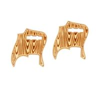 ibasenice 2pcs Guitar Pickguard Wooden Electric Guitar Scratch Plate Diy Accessory for Musicians and Bands