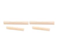 ibasenice 2pcs Guitar Saddle and Nut Replacement Kit for Ukulele Guitar Parts Saddle and Nut for Accessories