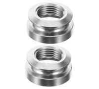 ibasenice 2pcs Guitar Strap Button Replacement for Acoustic Guitar Endpin Jack Button Repair and Secure Hold