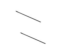 ibasenice 2pcs Guitar Truss Rod Steel Two Way Adjustment for Electric Acoustic Guitar Neck Truss Rod Bass Low Profile Neck Bow Correction
