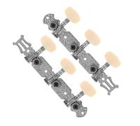 ibasenice 2pcs Guitar Tuning Pegs Metal Resin Classical Peg Winding Knob for String Alignment Great for Man Woman Tools Random Color