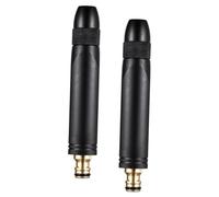 ibasenice 2pcs Heavy Duty Car Washing Gardening Nozzle Multi Functional High Pressure Sprayer for Plants Pets and Window Cleaning Durable Construction with Labor Saving Design