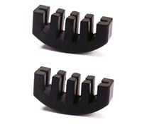 ibasenice 2pcs Heavy Rubber Violin Practice Mute for Quiet Play Reduces Volume for Violin Beginners Adult