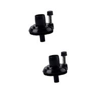 ibasenice 2pcs Hi-hat Cymbal Stand Drum Kit Accessory Drum Mute Pad Professional Strength