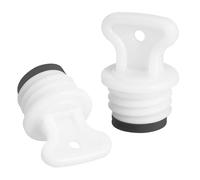 ibasenice 2pcs Hot Water Bottle Replacement Stopper Plugs, Leakproof Reusable Rubber Caps 1.8cm Sealing Plugs for Hot Water Bottles, for Home Use and Kitchens