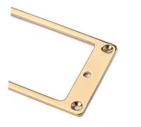 ibasenice 2pcs Humbucker Pickup Frame Mounting Ring Screws Gold Guitar Pickup Rings Enhance Your Guitar Look