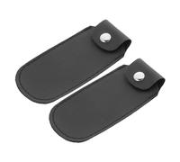 ibasenice 2pcs Imitation Leather Harmonica Cases Protective Storage Pouches for 10-hole Blues Harp Sturdy Harmonica Holder Suitable for Travel and Performance