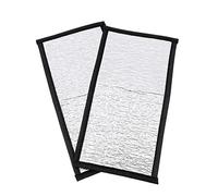 ibasenice 2pcs Insulation Mat Reflective Film for Snakes Lizards Turtles Warm Heating Pad for Reptile Enclosures for Creating Comfortable Habitats