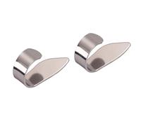 ibasenice 2pcs Lab Thumb Picks for Guitar Ukulele Ultra-thin Comfortable Lightweight Picks for Professionals Collectors