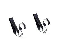 ibasenice 2pcs Leather Saxophone Shoulder Strap for Tenor Alto Soprano Easy-release Buckle