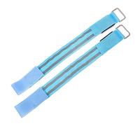 ibasenice 2pcs LED Luminous Bracelets Rechargeable Reflective Ankle Bands for Running Outdoor Sports Safety Warning Lights for Runners Cyclists Glow Wrist Bands for Adults
