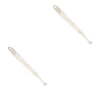 ibasenice 2pcs Macrame Guitar Hanger for Ukulele Wall Hanger Wall Mount Instrument Holder for Bedroom Decor and Guitar Storage