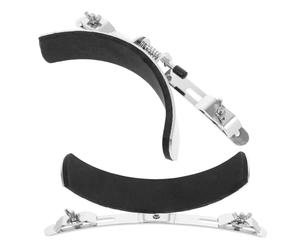 ibasenice 2pcs Marching Snare Drum Leg Support Holder Portable Comfortable Stainless Steel Drum Leg Rest Parts Silver Elegant Professional Stylish Accessories for Training Environments