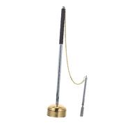 ibasenice 2pcs Meditation Bells Temple Bell for Buddhism Handbell Instrument Praying Instrument Easy to Play Compact Design