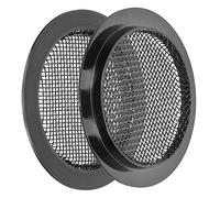 ibasenice 2pcs Metal Sound Hole Cover for Dobro Guitar Grille Resonator Screen Resonator Guitar Screen for Soundhole Cover Use As