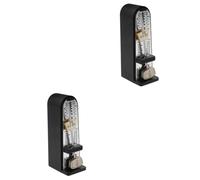 ibasenice 2pcs Mini Drum Metronome for Piano and Violin Musical Instrument Metronome for Guitar and String Instruments for Practice