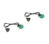ibasenice 2pcs Mini Piezo Pickup Microphone Transducer for Guitar Violin Ukulele Banjo Mandolin Easy Install Self-adhesive High Sensitivity Acoustic Sound Capture