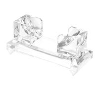 ibasenice 2pcs Multi-functional Kalimba Stand Acrylic Display Riser Notes Holder Rack
