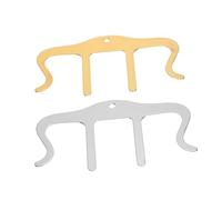 ibasenice 2pcs Music Book Clips Metal Page Holders for Music Piano and Reading Materials Lightweight and Portable for Musicians and Students Wind Resistant Design