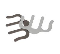 ibasenice 2pcs Music Book Holder Clips Adjustable Metal Music Page Clips for Piano Stands Random Color (black White)
