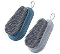 ibasenice 2pcs Nail Brush for Cleaning Fingernails with Soft Plastic Bristles Practical and Does Not Hurt Skin Suitable for Bathroom and Nail Cleaning Multi-use