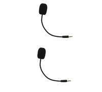ibasenice 2pcs Noise Reduction Headset Microphone Adult Gaming Headphones Computer Headset Speaker Intercom for Streaming Stage Performance