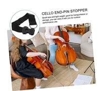 ibasenice 2pcs Non-slip Stopper for Cello Metal Endpin Rest Double Bass Slip Mat