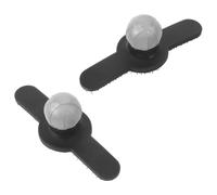 ibasenice 2pcs Optical Motion Capture Tracking Ball Markers Quick Attachment, 14mm Polyester Reflective Spot Markers for High-accuracy Electronic Component Testing and Film Development