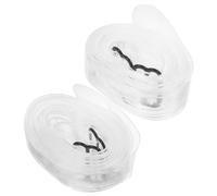 ibasenice 2pcs Piano Music Holder Clips Durable Tpu Music Page Holders for Musicians Prevents Page Flipping Suitable for Various Instruments Easy to Use Widths